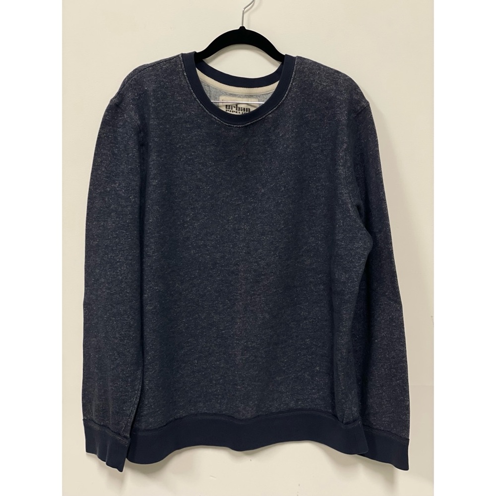 Men's Urban Pipeline Crewneck Pullover Sweatshirt Blue Size XL